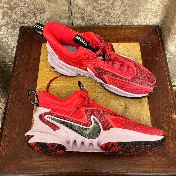 NIKE Cosmic Unity Hattie Rakes Like NEW Size 7 DH1537-601 RED Black Glitter NICE main image 15